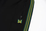 tie xiuhong high quality men woman pants chaopai versatile side edge weaving stripe embroidery loose joggers sweatpants unique joggers style 5079