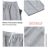 black gray white casual pants men sports pants men sweatpants streetwear loose straight wide leg pants mens joggers trousers unique joggers style 3913