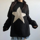grunge oversized knit streetwear piece for layered look and winter street fits, ideal for men’s fashion and seasonal streetwe
