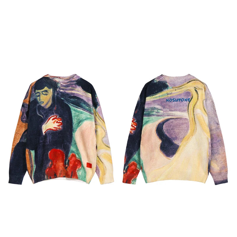 urban flame hoodie with photo-ready knit construction, bold Y2K look for men’s outerwear, men’s streetwear clothing piece for