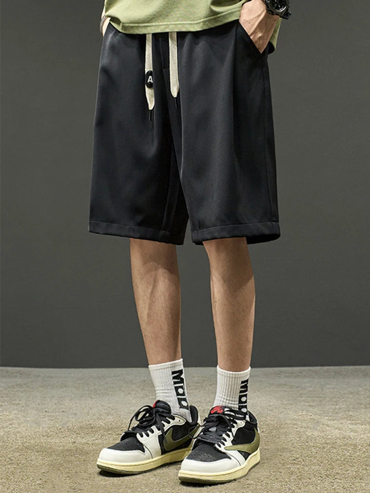 summer mens baggy casual shorts 2024 new y2k streetwear sweat short pants male sports fitness breathable basketball bermuda unique shorts style 3483