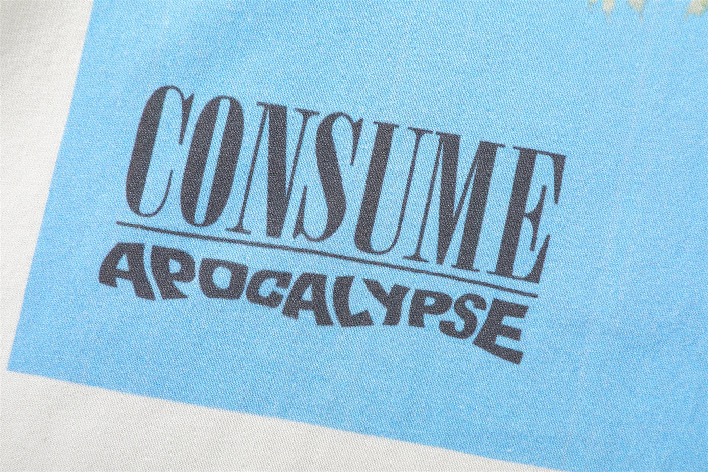 2024 Vintage Retro Print Olded Washed High-Street Cotton Tops T-Shirt For Summer