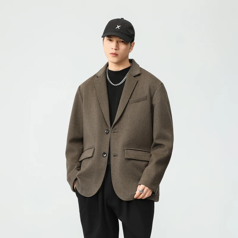 leather varsity coat, fall fit essential - comfortable cotton fit with bold prints