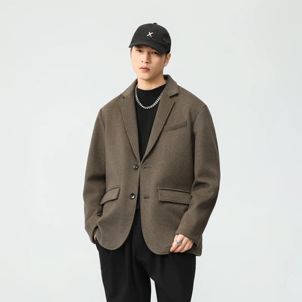 leather varsity coat, fall fit essential - comfortable cotton fit with bold prints