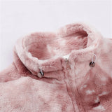 Abcvan Snaki 2023 New High Quality Tie Dyed Rabbit Hair Cotton Coat Men's and Women's Coat