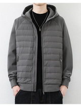leather panel bomber, high-street look - aesthetic hip hop inspired casual wear