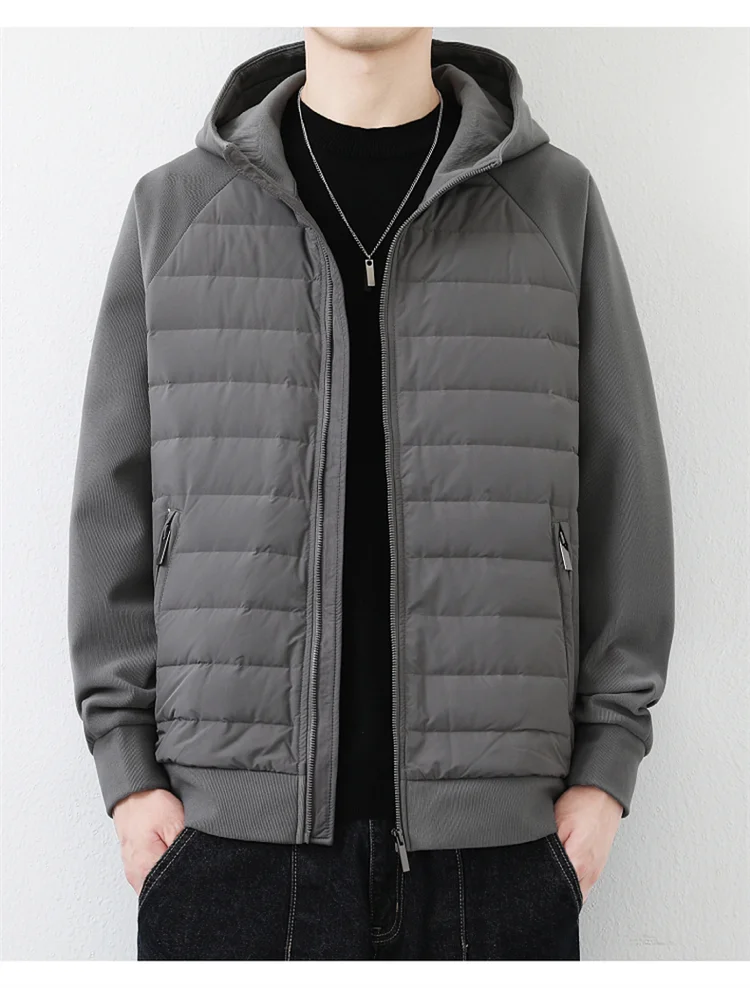 leather panel bomber, high-street look - aesthetic hip hop inspired casual wear