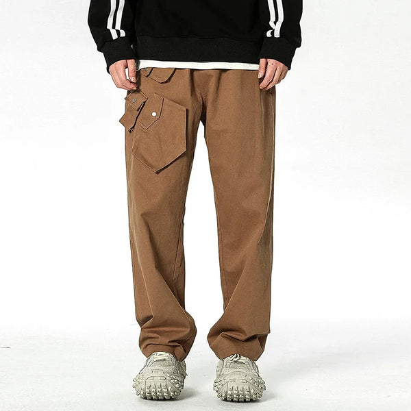men streetwear fashion loose casual wide leg techwear cargo pants track trousers women harem trousers joggers sweatpants relaxed fit joggers