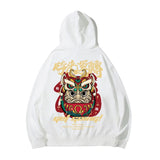 Japanese Streetwear Graphic Print Mens Hoodies Harajuku Fashion Fleece