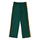 tie xiuhong high quality men woman pants chaopai versatile side edge weaving stripe embroidery loose joggers sweatpants unique joggers style 5068