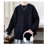 oversized flame jumper, 2025 fashion trend, fire knit jumper in oversized streetwear fashion