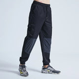 rainbowtouches patchwork men drawstring casual harajuku pants oversize sport streetwear jogging sportswear mens tracksuits urban fashion pants