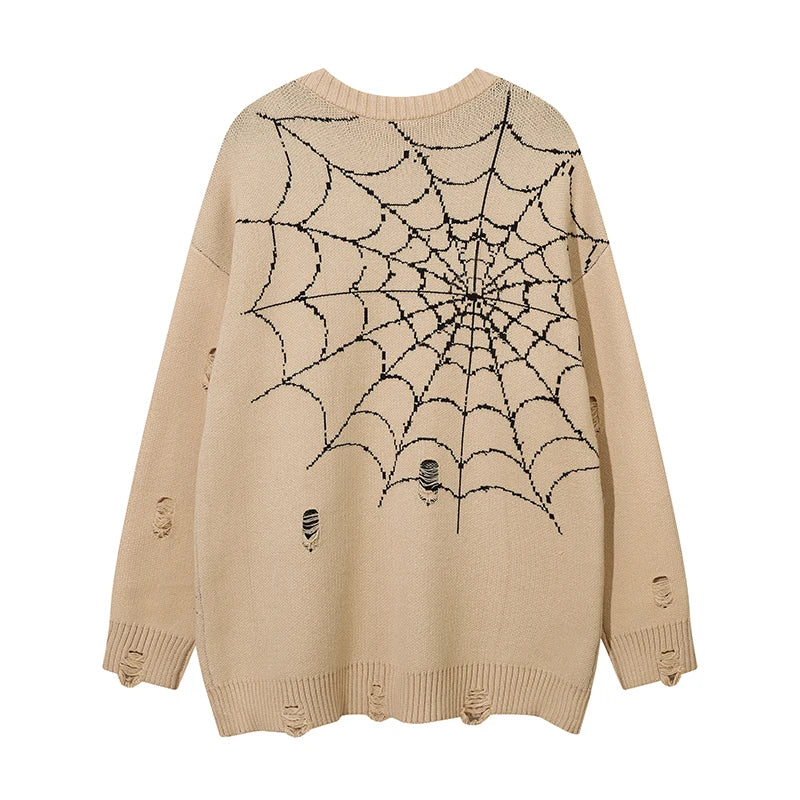 hip hop knitted sweater mens winter o neck harajuku pattern pullover streetwear casual loose pullover sweaters jumper knitwear Y2K vintage urban hoodie, high quality cotton pullover, oversized graphic print design