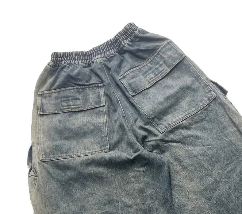 2024 brand new rick denim zipper pocket fit straight pant jeans cotton denim pants comfort casual jeans size s m l u37 unique jeans style 4746