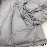 Winter hooded down jacket thickened