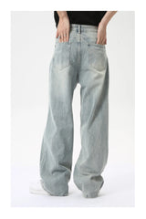 vintage baggy jeans mens streetwear hip hop loose blue denim pants hi street luxury designer jeans trousers man unique jeans style 4486