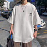 Harajuku Tribal flames – Japanese Streetwear T Shirt Mens Summer Oversized Graphic