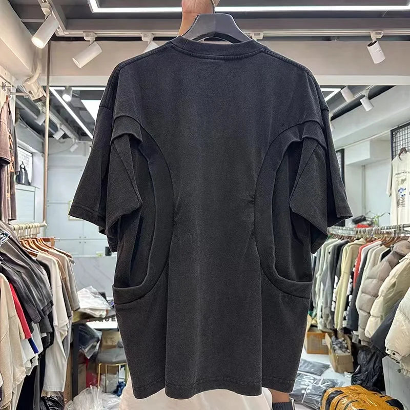 Splicing and deconstructing shirts