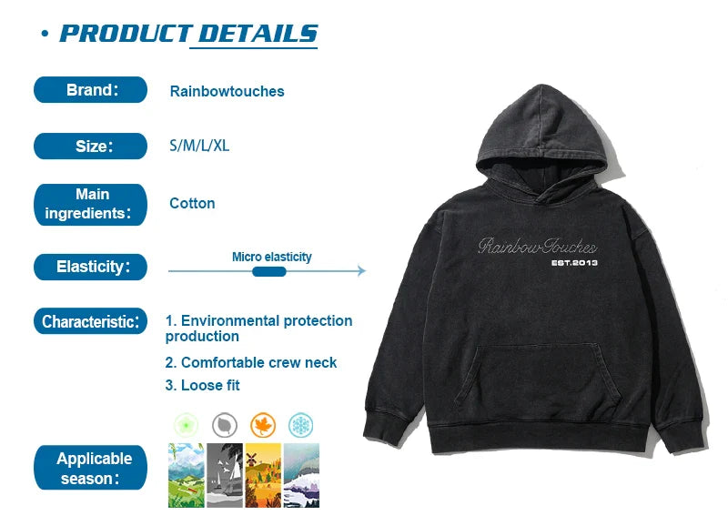 rainbowtouches washed hoodie 2022 men fashion autumn hip hop fashion high street skull graphic print unisex essential hoodie oversized graphic print design, high quality cotton pullover, unique limited edition hoodie