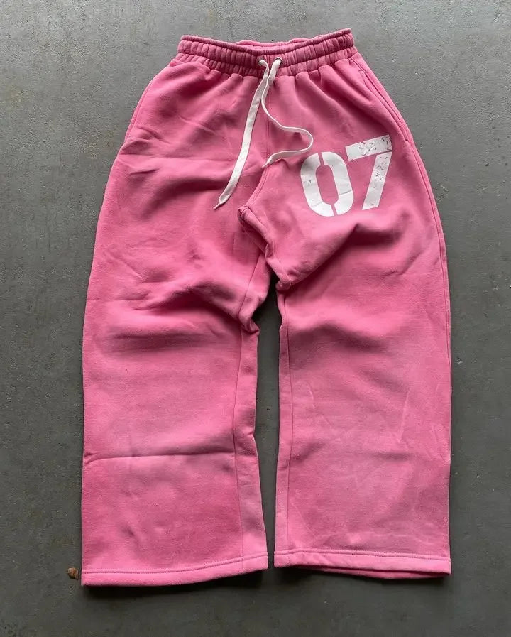 y2k vintage mummy graphic digital drawstring casual sports pants women street autumn winter set print hooded men sweatshirts unique default style 5193
