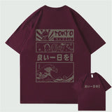 Anime Aesthetic Shirt – Men Hip Hop Streetwear T Shirt Japanese Kanji Cartoon – Edgy Streetwear for All Genders