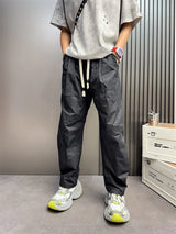 high street sweatpants trendy wide leg american causal pants neutral breathable loose outdoor trousers fashion jogging pants unique joggers style 1730