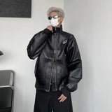techwear zip bomber, urban street style, mens fashion