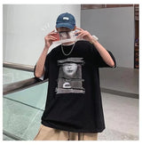 Cyberpunk Oversized shirt – Beautiful Women Graphic Print T Shirts Mens Creativity Cotto