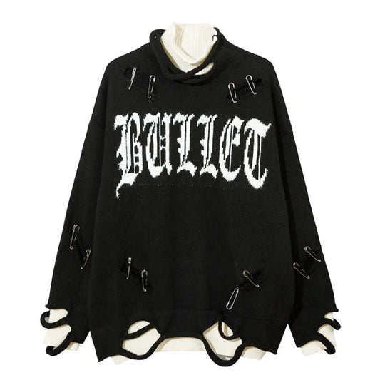 bold flame design top, high-street layer, cozy fashion fit, stylish street outfit, modern aesthetic appeal