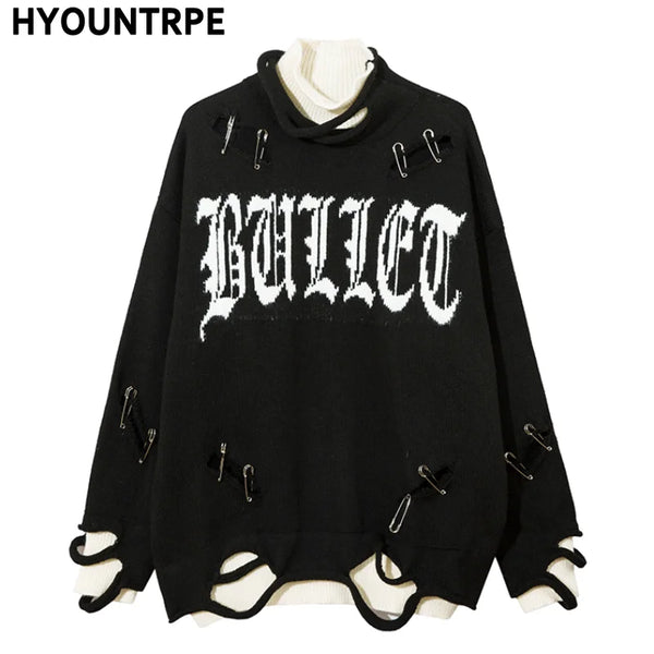 bold flame design top, high-street layer, cozy fashion fit, stylish street outfit, modern aesthetic appeal