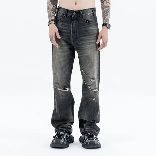 Destroy straight jeans