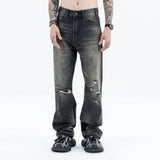 Destroy straight jeans