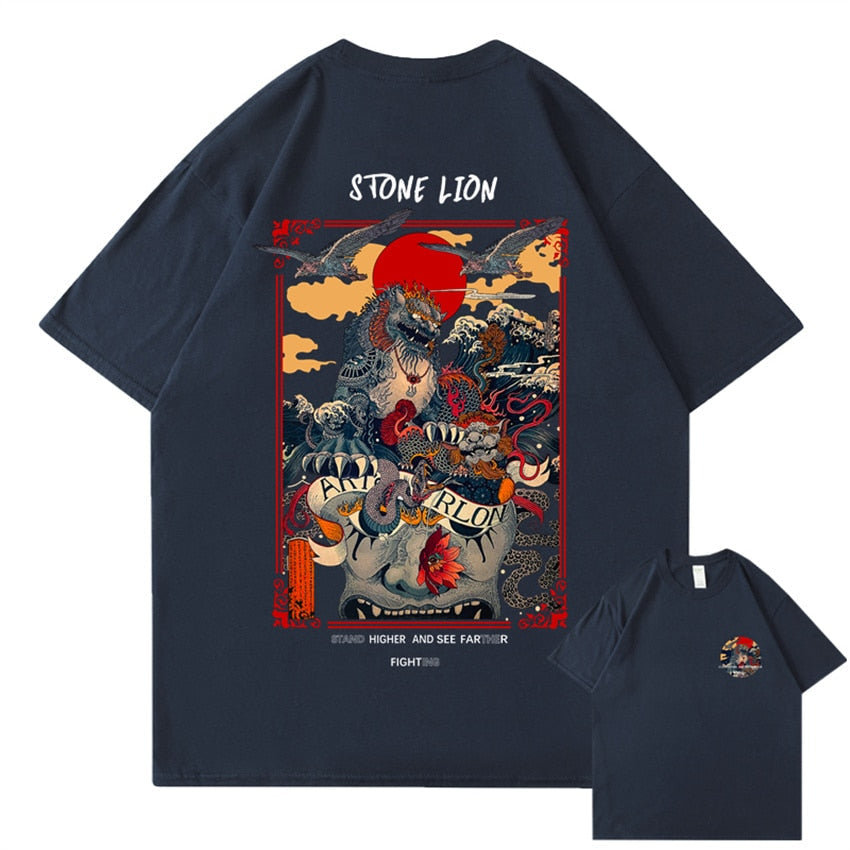 "Standing Strong" Graphic Unisex Streetwear Vintage Women Men Y2K T-Shirt