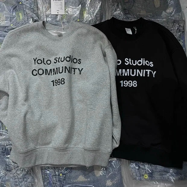Punk rock gothic hoodie with heavy metal lettering