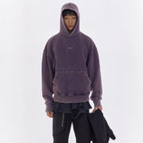 Y2K Streetwear Front Pocket Letter Embroidery Hooded Hoodies For Men R