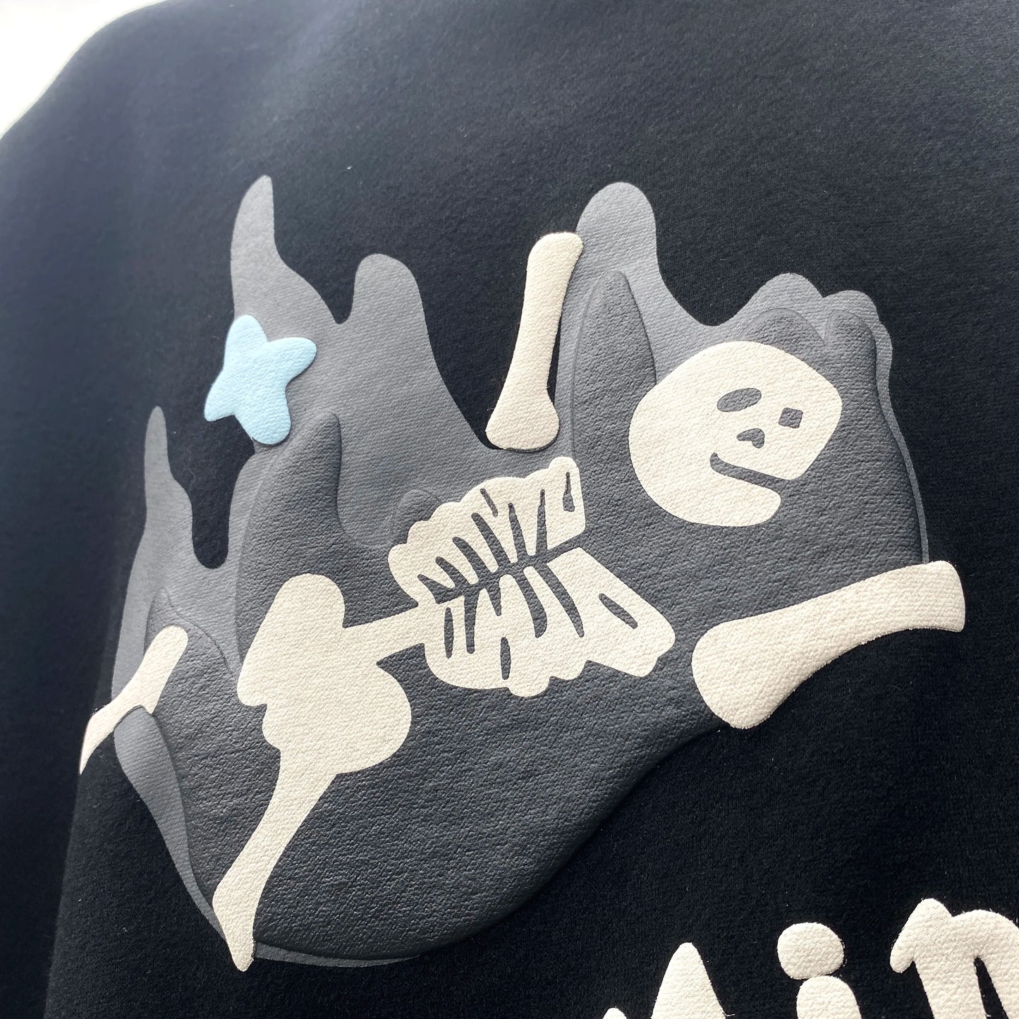 Gothic Oversized Tee – Cpfm Kanye West Brand Fashion Foam Print Design Quality High – Streetwear Fashion for Men & Women