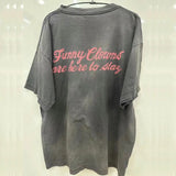 Harajuku Oversized Shirt – Saint Short Sleeve Top Tees Men Woman Best Quality Space Exp – Urban Streetwear for Men & Women