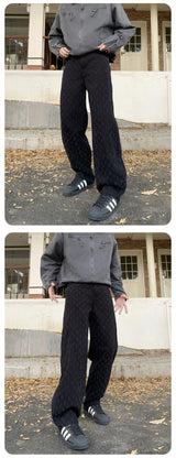 men brand fashion wash jacquard denim splice pocket loose casual wide leg baggy jeans cityboy cargo jeans pants trousers unique cargo style 2542