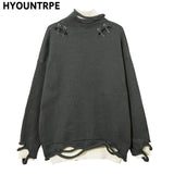 y2k knitted sweater, photo-ready sweater, cozy fashion fit, stylish street outfit, modern aesthetic appeal
