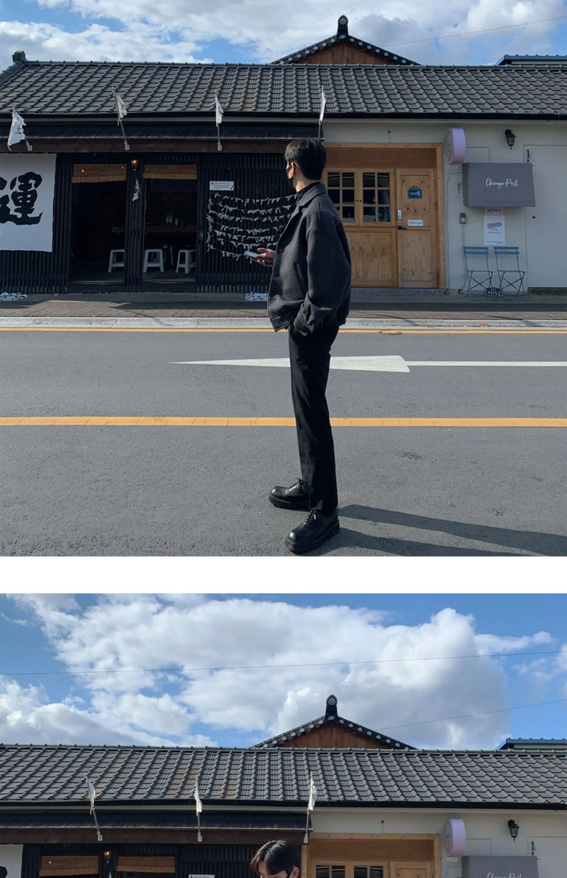 checkered varsity bomber, high-street look, men's streetwear fashion, trendy oversized fit, urban techwear design, modern hip