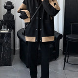double-layered streetwear hoodie, 2025 trend piece - aesthetic hip hop inspired casual wear