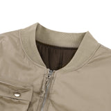 new 2024 khaki men rib sleeve fashion high couple baseball coats jackets abstract coat motor pilot winter warm 747 nan street - variant style f36bb9 for streetwear fashion