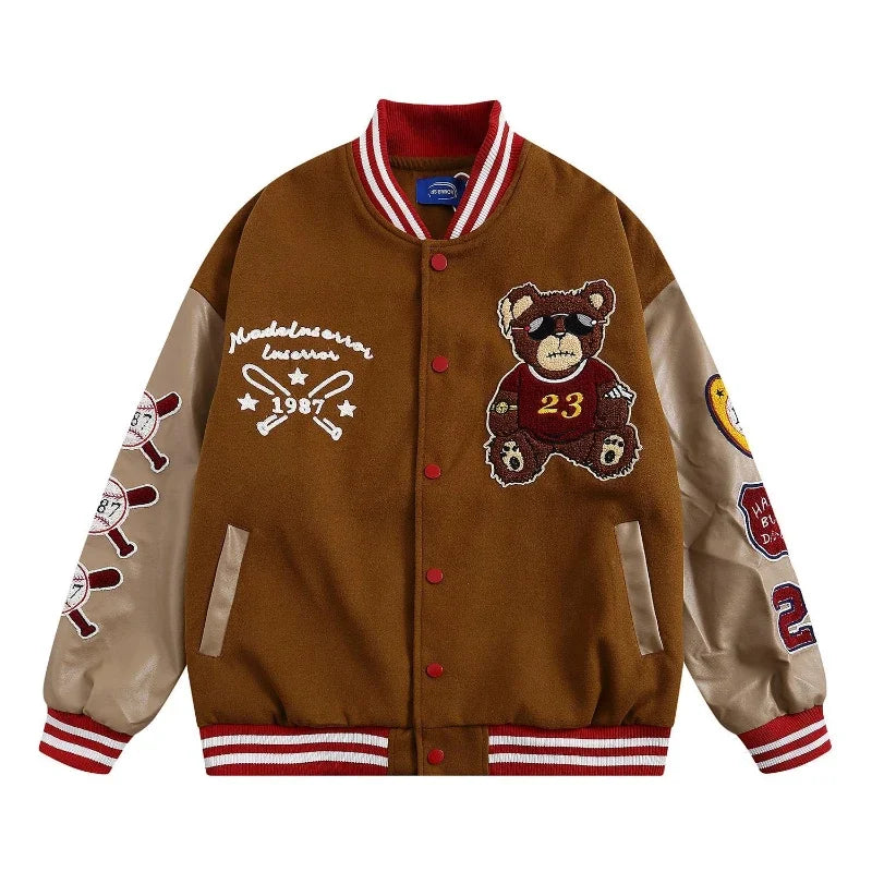 2024 Autumn And Winter New American Retro Hip Hop Y2K Loose Men And Wo