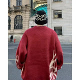 y2k flame streetwear, 2025 trend fit, trendy urban fashion top for men, layered streetwear look