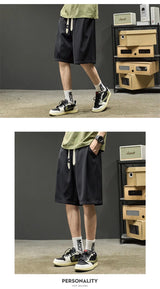 summer mens baggy casual shorts 2024 new y2k streetwear sweat short pants male sports fitness breathable basketball bermuda unique shorts style 3479