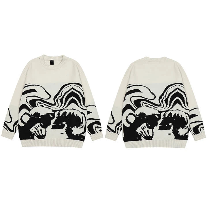 urban flame hoodie with photo-ready knit construction, bold Y2K look for men’s outerwear, men’s streetwear clothing piece for
