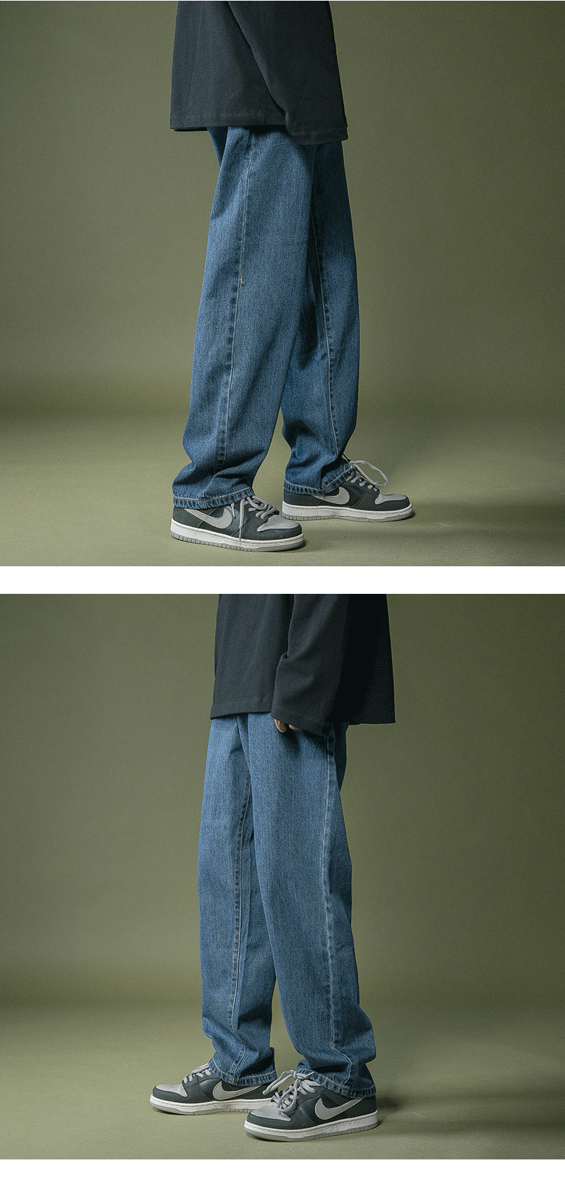 lappster men black baggy jeans streetwear 2023 harajuku casual straight pants male loose streetwear white graphic denim pants unique jeans style 2587