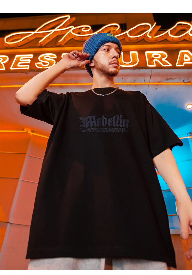 Cyberpunk Crying character – Japanese Retro Ninja Printed Short Sleeve T Shirt Homme Fash