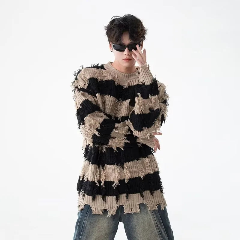 retro flame hoodie, high-street style, oversized streetwear hoodie for men, urban techwear fashion