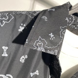 New fluorescent Luxury Men West Coast CRIPS Cashew Shirt Coats & Jackets / Down Coats Cotton Warm Winter Oversize Thin #A586